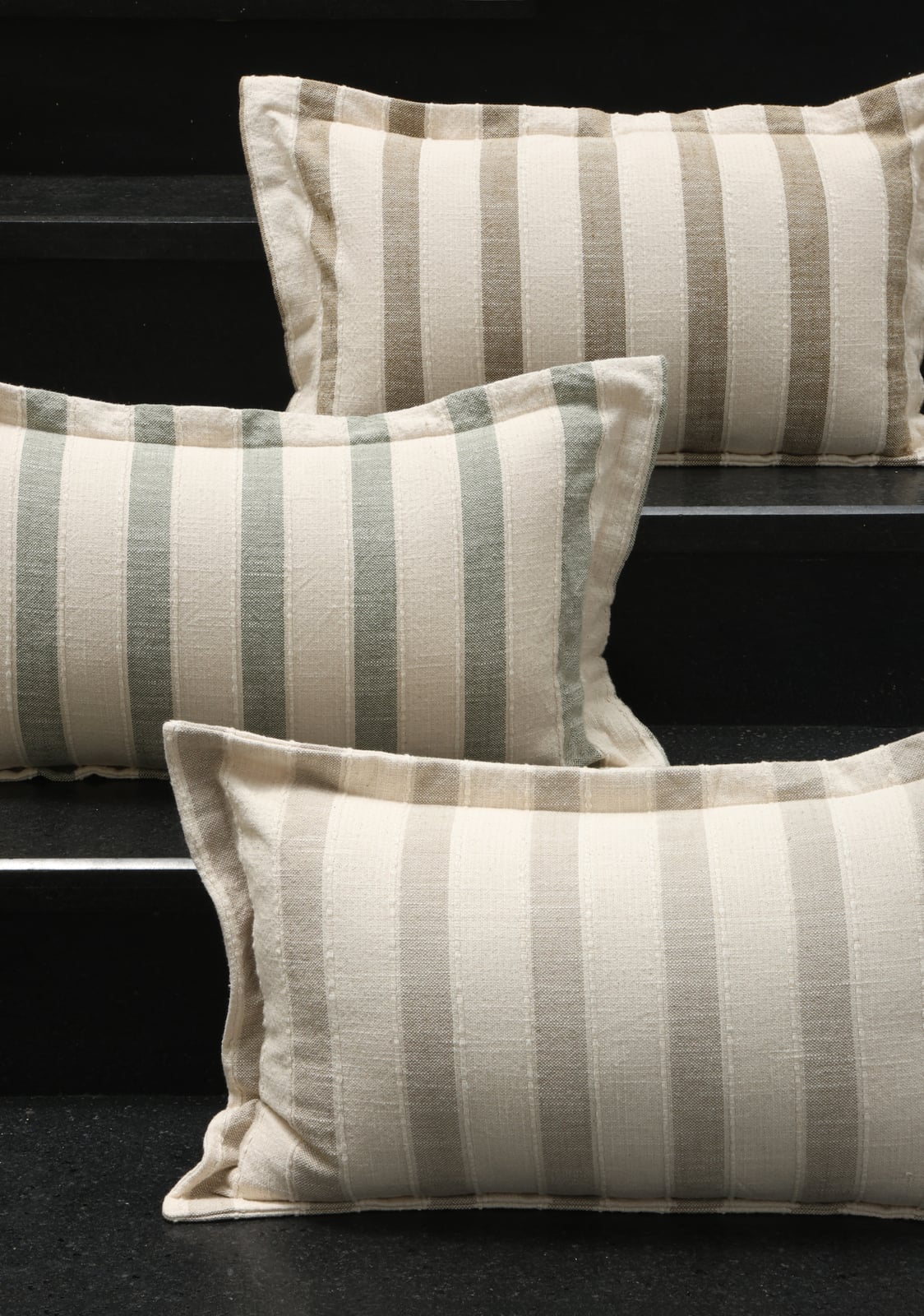 Dobby Striped Subtle Cushion